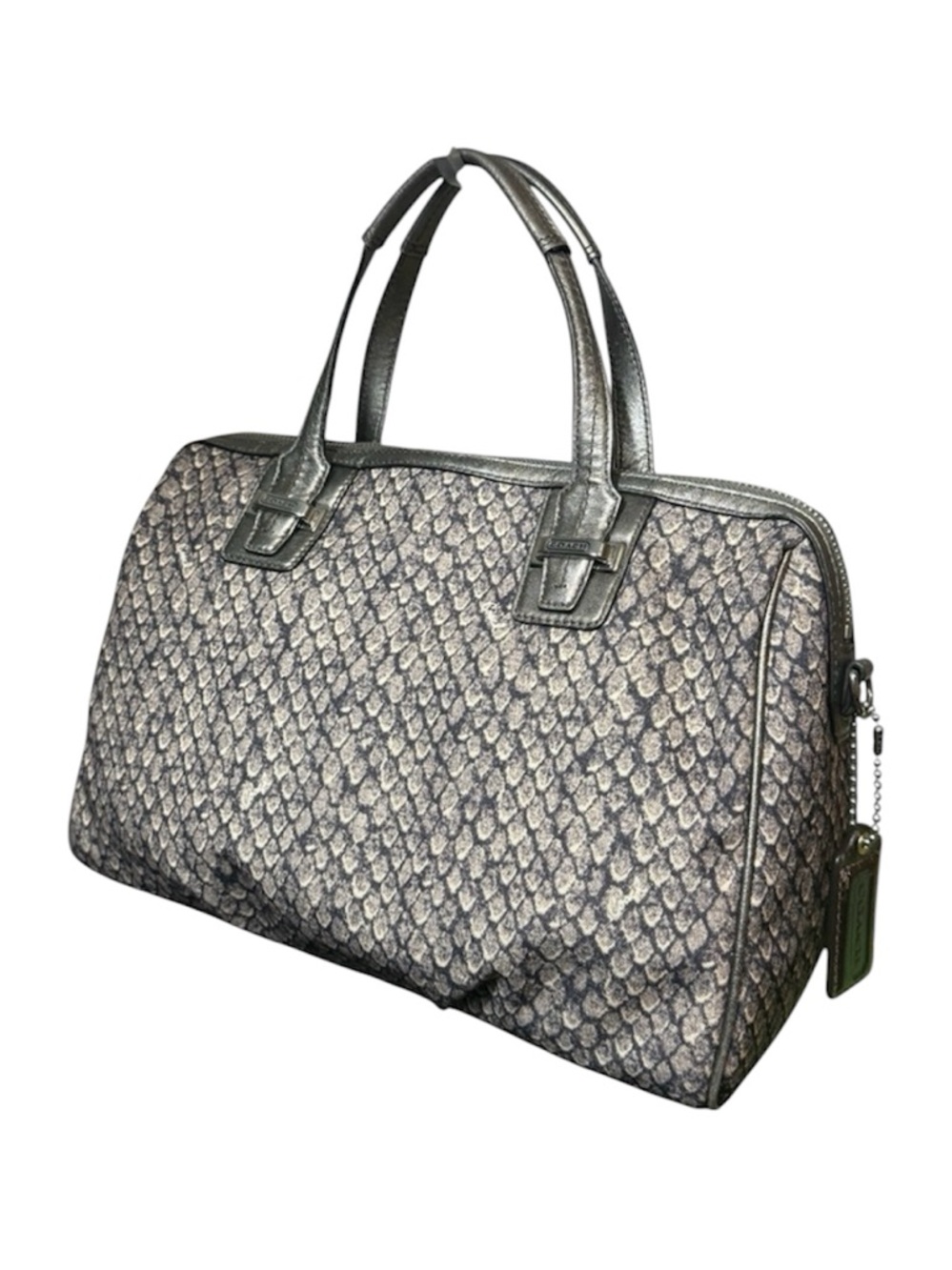 Coach Taylor Snake Print Satchel w/ Gunmetal (2013) - NWOT - Picture 2 of 8
